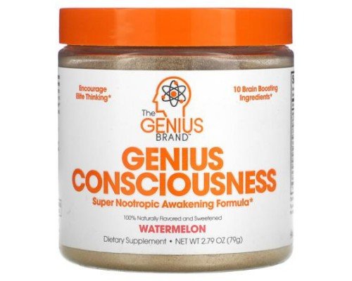 The Genius Brand, Genius Consciousness, Watermelon, 2.79 oz (79 g)