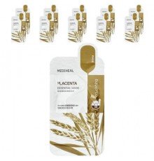 MEDIHEAL, Placenta, Essential Beauty Mask, 10 Sheets, 0.81 fl oz (24 ml) Each