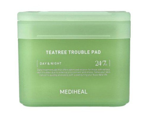 MEDIHEAL, Tea Tree Trouble Pad, 100 Pads, 5.74 fl oz (170 ml)