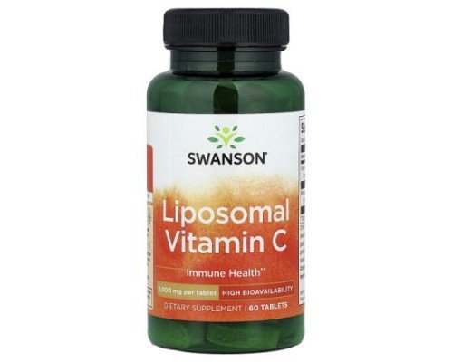 Swanson, Liposomal Vitamin C, 60 Tablets