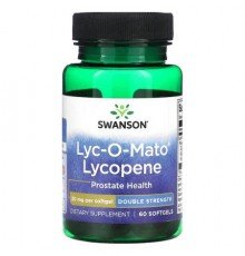 Swanson, Lyc-O-Mato Lycopene, Double Strength, 20 mg, 60 Softgels