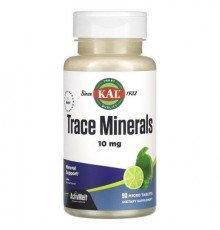 KAL, Trace Minerals, Lime, 10 mg, 90 Micro Tablets