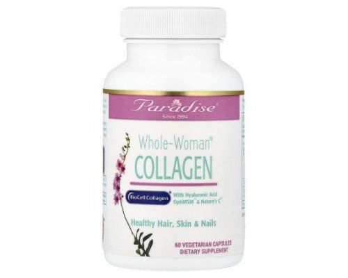 Paradise Herbs, Whole-Woman® Collagen, 60 Vegetarian Capsules