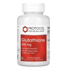 Protocol for Life Balance, Glutathione, 60 Veg Capsules