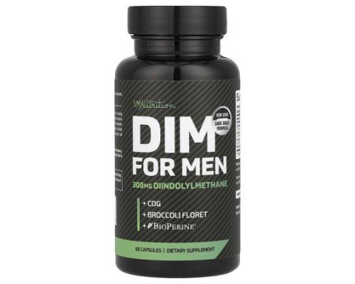 SMNutrition, DIM For Men, 300 mg, 60 Capsules