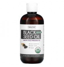 Healths Harmony, Organic Black Seed Oil, 8 fl oz (240 ml)