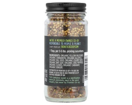 Frontier Co-op, Organic Pickling Spice, 2.12 oz (60 g)