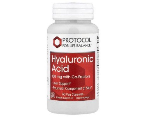 Protocol for Life Balance, Hyaluronic Acid, 60 Veg Capsules
