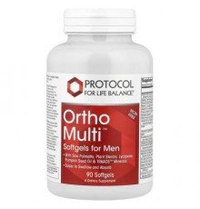 Protocol for Life Balance, Ortho Multi, Softgels for Men, 90 Softgels