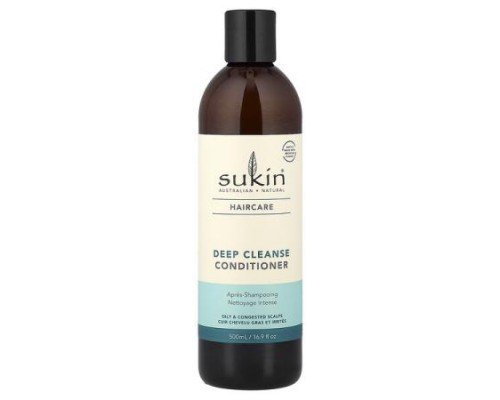 Sukin, Deep Cleanse Conditioner, Oily & Congested Scalps, 16.9 fl oz (500 ml)