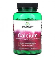 Swanson, Calcium, 120 Capsules