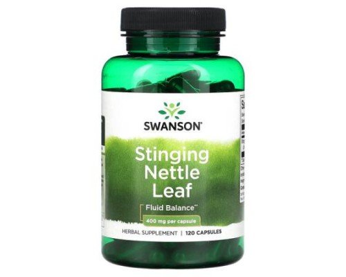 Swanson, Stinging Nettle Leaf, 400 mg , 120 Capsules