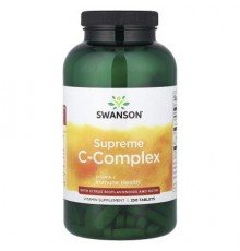 Swanson, Supreme C-Complex with Citrus Bioflavonoids and Rutin, 250 Tablets