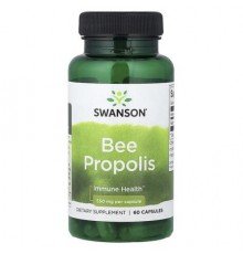 Swanson, Bee Propolis, 550 mg, 60 Capsules