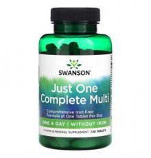 Swanson, Just One Complete Multi, 130 Tablets