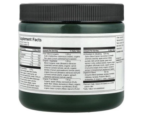 Swanson, Fermented Alkalizing Greens Drink Mix with Probiotics, 7.4 oz (210 g)