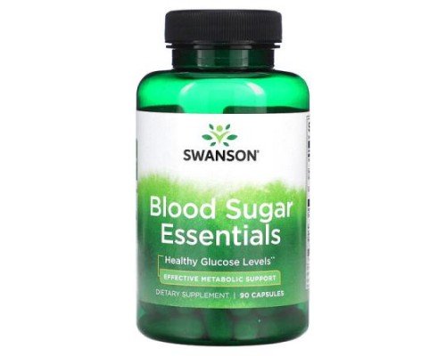 Swanson, Blood Sugar Essentials, 90 Capsules