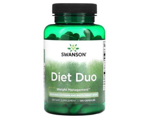 Swanson, Diet Duo, 120 Capsules