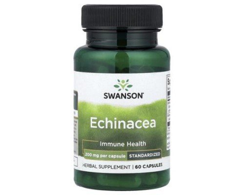 Swanson, Echinacea, 60 Capsules