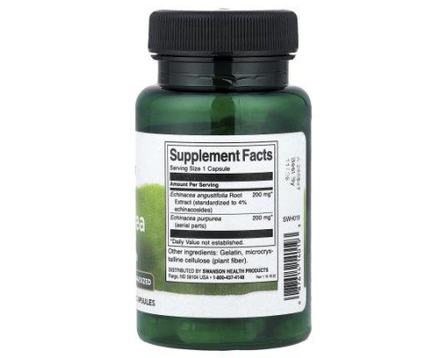Swanson, Echinacea, 60 Capsules