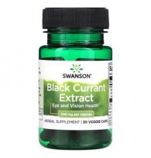 Swanson, Black Currant Extract, 200 mg, 30 Veggie Caps