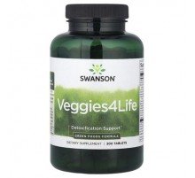Swanson, Veggies4Life, 300 Tablets