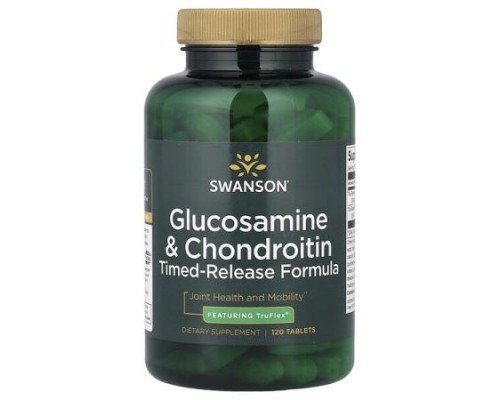 Swanson, Glucosamine & Chondroitin, 120 Tablets