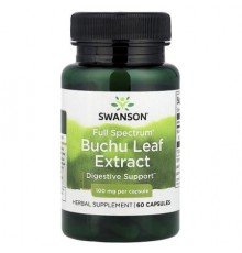 Swanson, Full Spectrum® Buchu Leaf Extract, 100 mg, 60 Capsules
