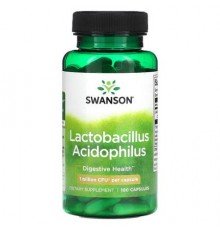 Swanson, Lactobacillus Acidophilus, 1 Billion CFU, 100 Capsules