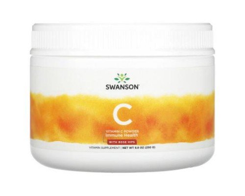 Swanson, Vitamin C Powder, with Rose Hips, 8.8 oz (250 g)