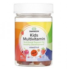 Swanson, Kids Multivitamin, Mixed Fruit, 60 Gummies