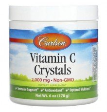 Carlson, Vitamin C Crystals, 6 oz (170 g)