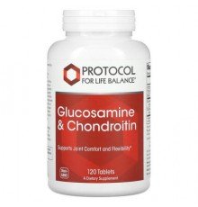 Protocol for Life Balance, Glucosamine & Chondroitin, 120 Tablets