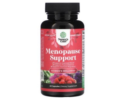 Nature's Craft, Women's Wellness, Menopause Support, 60 Capsules