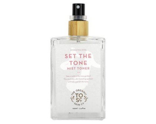 The Organic Skin Co., Set The Tone, Mist Toner, Hydrating Rose, 3.4 fl oz (100 ml)