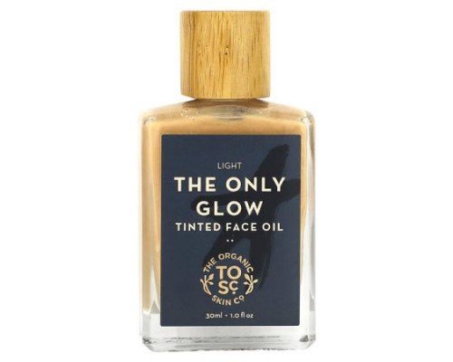 The Organic Skin Co., The Only Glow Tinted Face Oil, Light, 1 fl oz (30 ml)