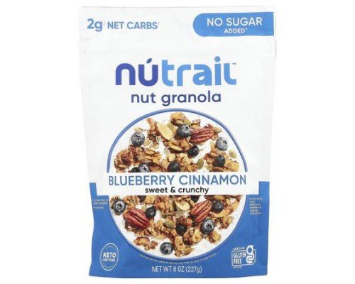 NuTrail, Nut Granola, Blueberry Cinnamon, 8 oz (227 g)