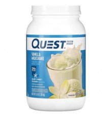 Quest Nutrition, Protein Powder, Vanilla Milkshake, 3 lb (1.36 kg)