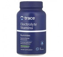 Trace, Electrolyte Stamina Gummies, Lemon Lime, 90 Gummies