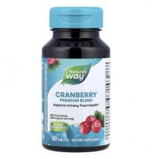 Nature's Way, Cranberry Premium Blend, 60 Tablets