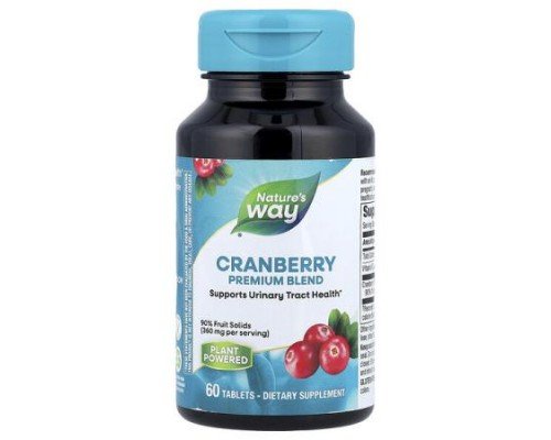 Nature's Way, Cranberry Premium Blend, 60 Tablets