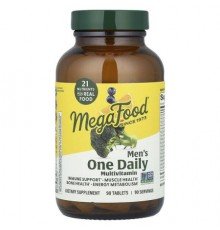 MegaFood, Men's One Daily Multivitamin, 90 Tablets