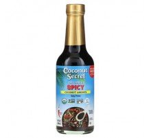Coconut Secret, Organic Spicy Coconut Aminos Seasoning Sauce, Medium Hot , 10 fl oz (296 ml)