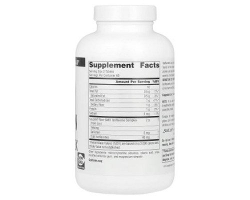 Source Naturals, Genistein Soy Complex, 120 Tablets
