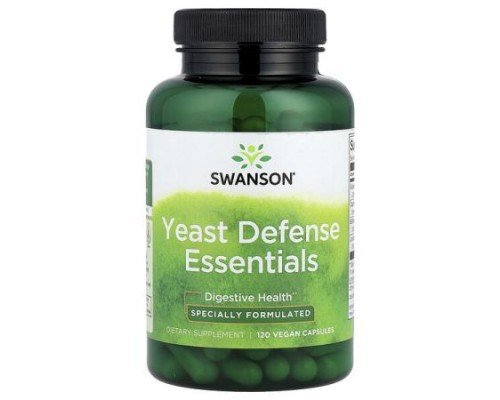 Swanson, Yeast Defense Essentials, 120 Vegan Capsules