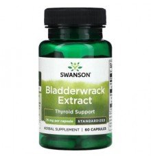 Swanson, Bladderwrack Extract, 75 mg, 60 Capsules