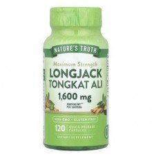 Nature's Truth, Longjack Tongkat Ali, Maximum Strength, 120 Quick Release Capsules (800 mg per Capsule)
