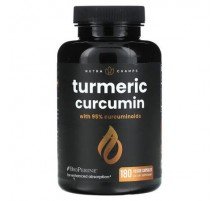 NutraChamps, Turmeric Curcumin, 180 Veggie Capsules