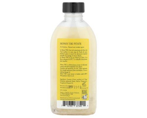 Monoi Tiare Tahiti, Monoi Tiki Tahiti®,, Coconut Oil, Pitate Jasmine, 4 fl oz (120 ml)