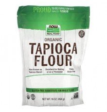 NOW Foods, Organic Tapioca Flour, 16 oz (454 g)